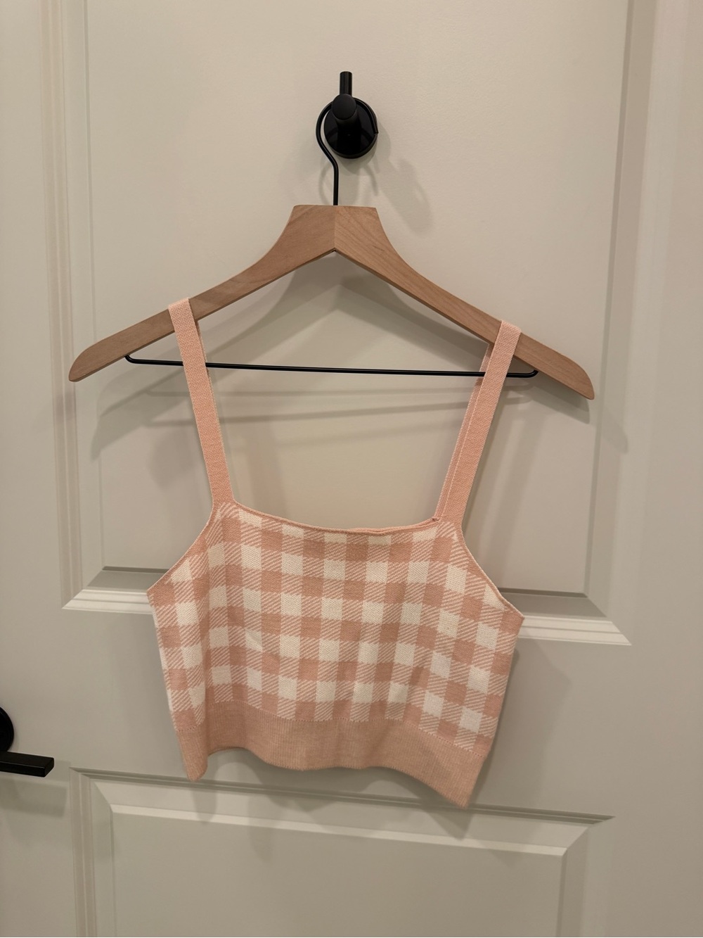 Pink and White Cropped Cardigan Set - Picture 3 of 9